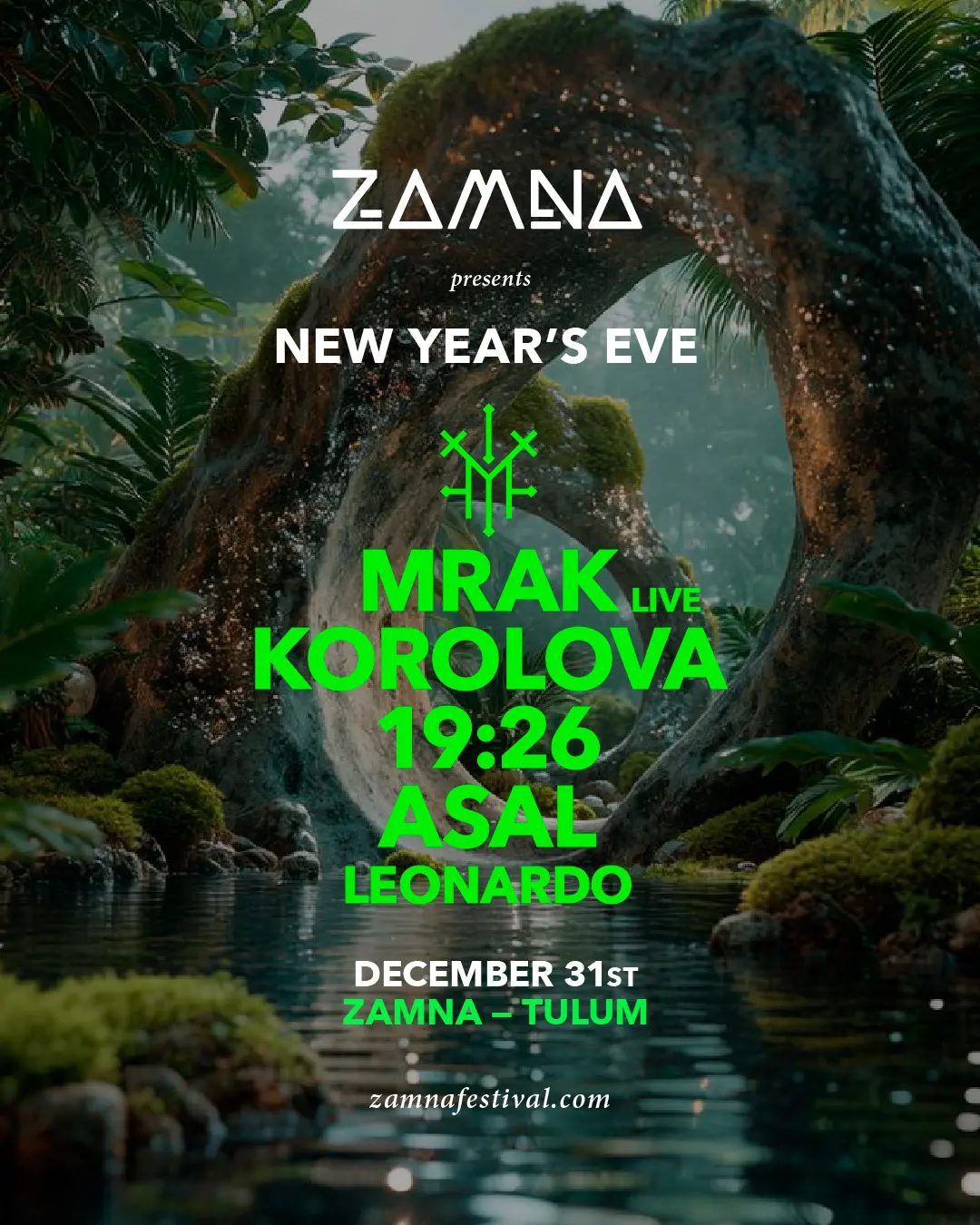 MRAK will lead Zamna Tulum’s New Year’s Eve 2025 event